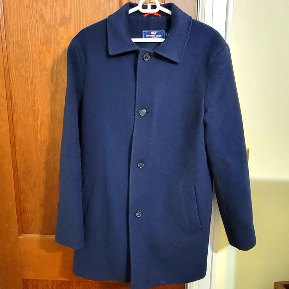 Navy Vineyard Vines Peacoat Good Condition